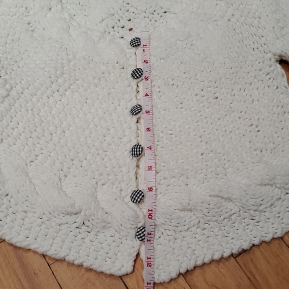 Free People Chunky Knit Cardigan Sz S - Picture 4 of 8